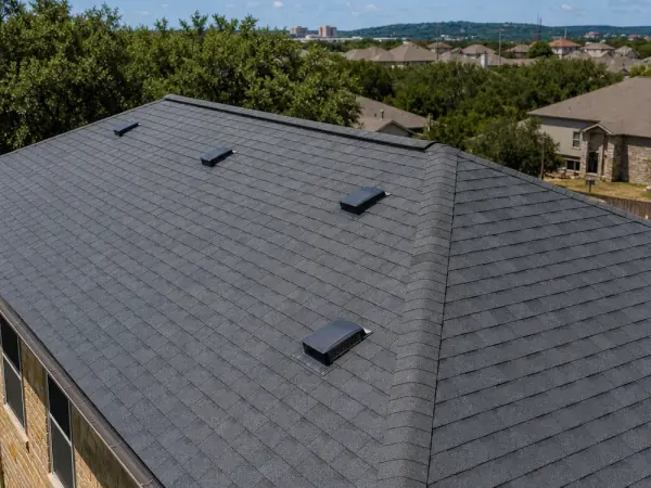 Completed roofing project in San Marcos